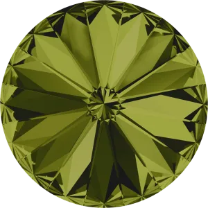 1122 Swarovski Rivoli Chaton & Round Stones, Olivine (228)
