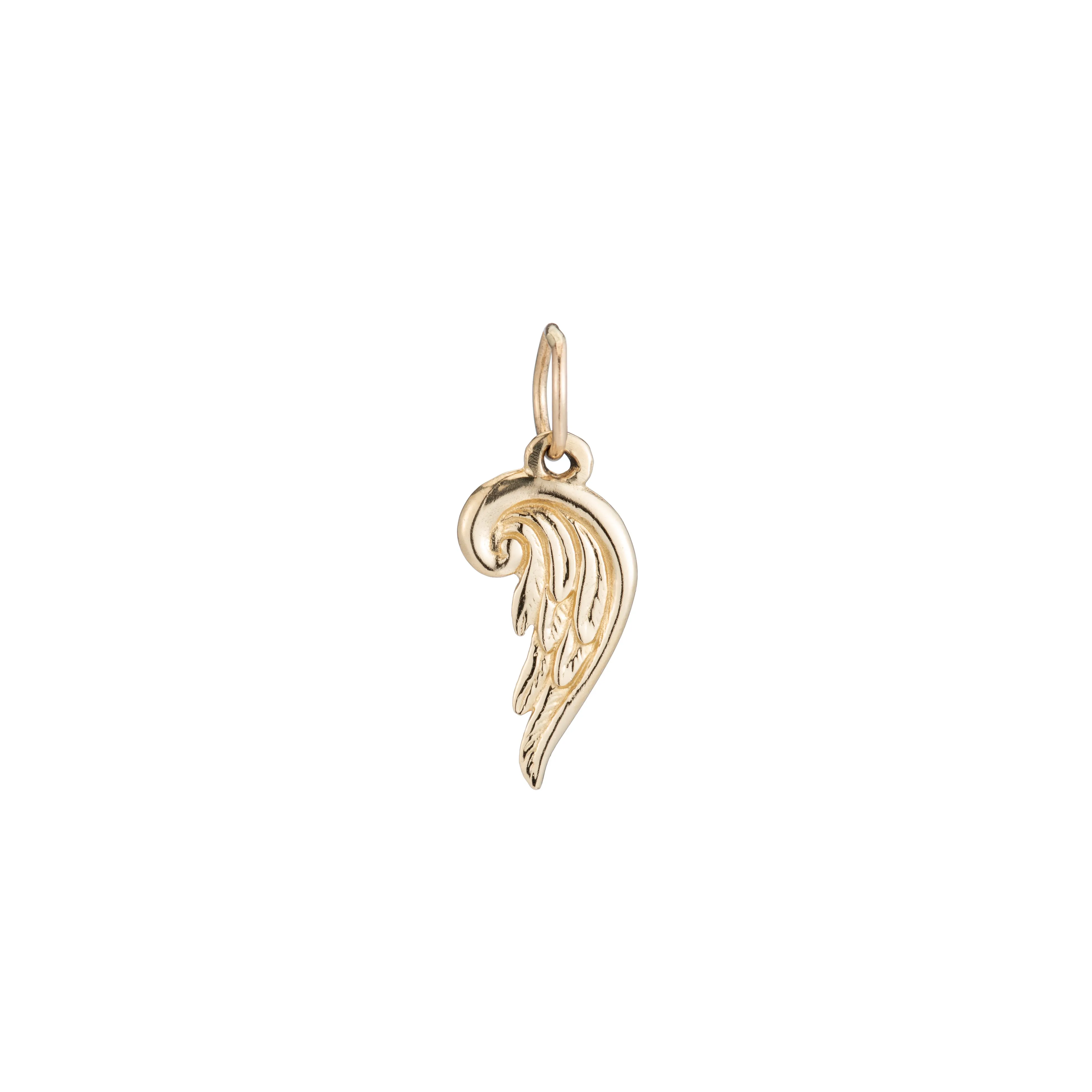 Angel Wing Pendant - Gold