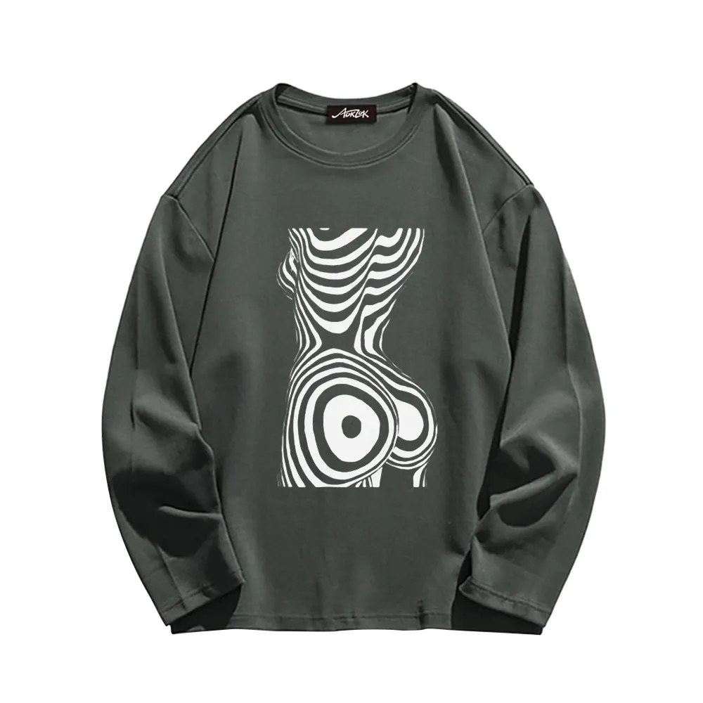 Sexy Portrait Baby Long Sleeve Shirt