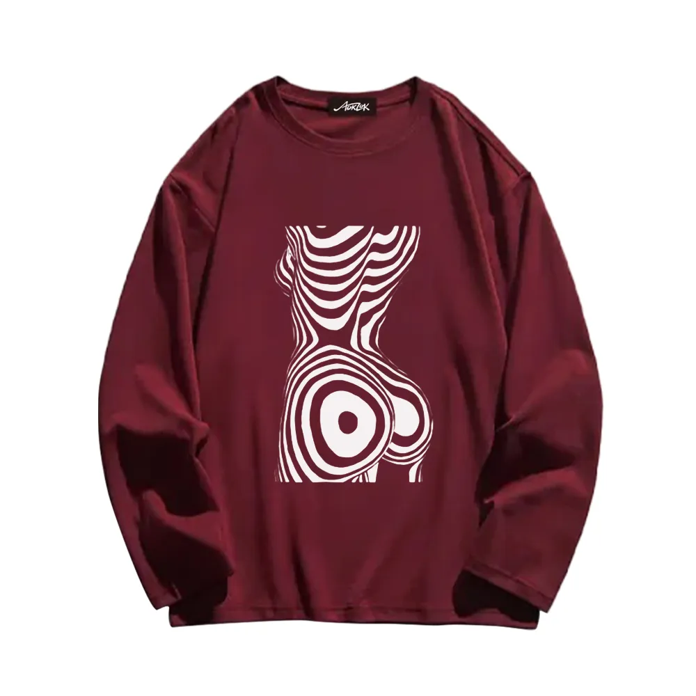 Sexy Portrait Baby Long Sleeve Shirt