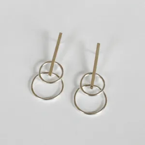 Twin Link Earrings